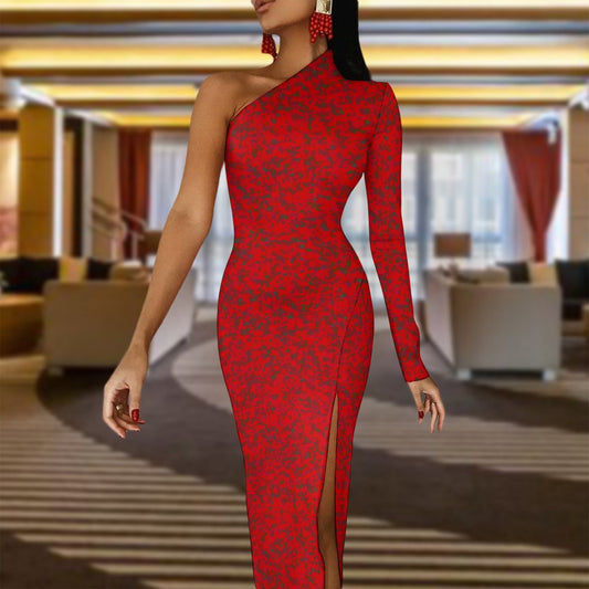 Kokorepublic Half Sleeve Slit Dress