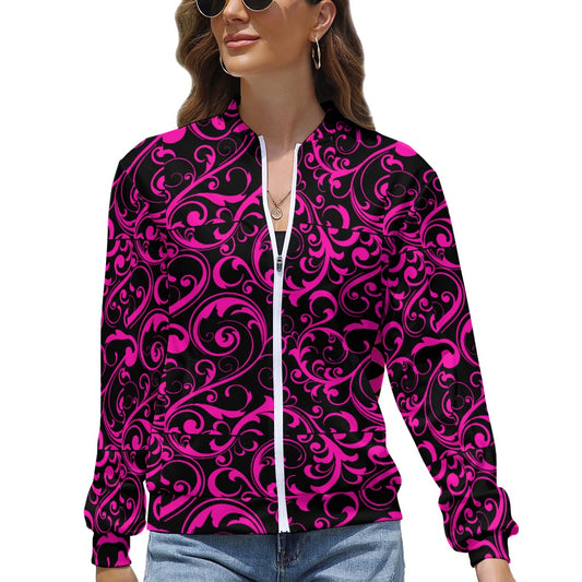 kokorepublic Women's Long Sleeve Zipper Jacket