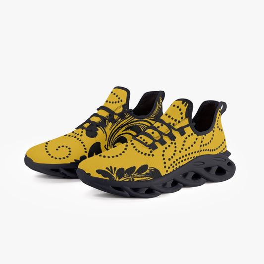 312. Bounce Mesh Knit Sneakers - Black