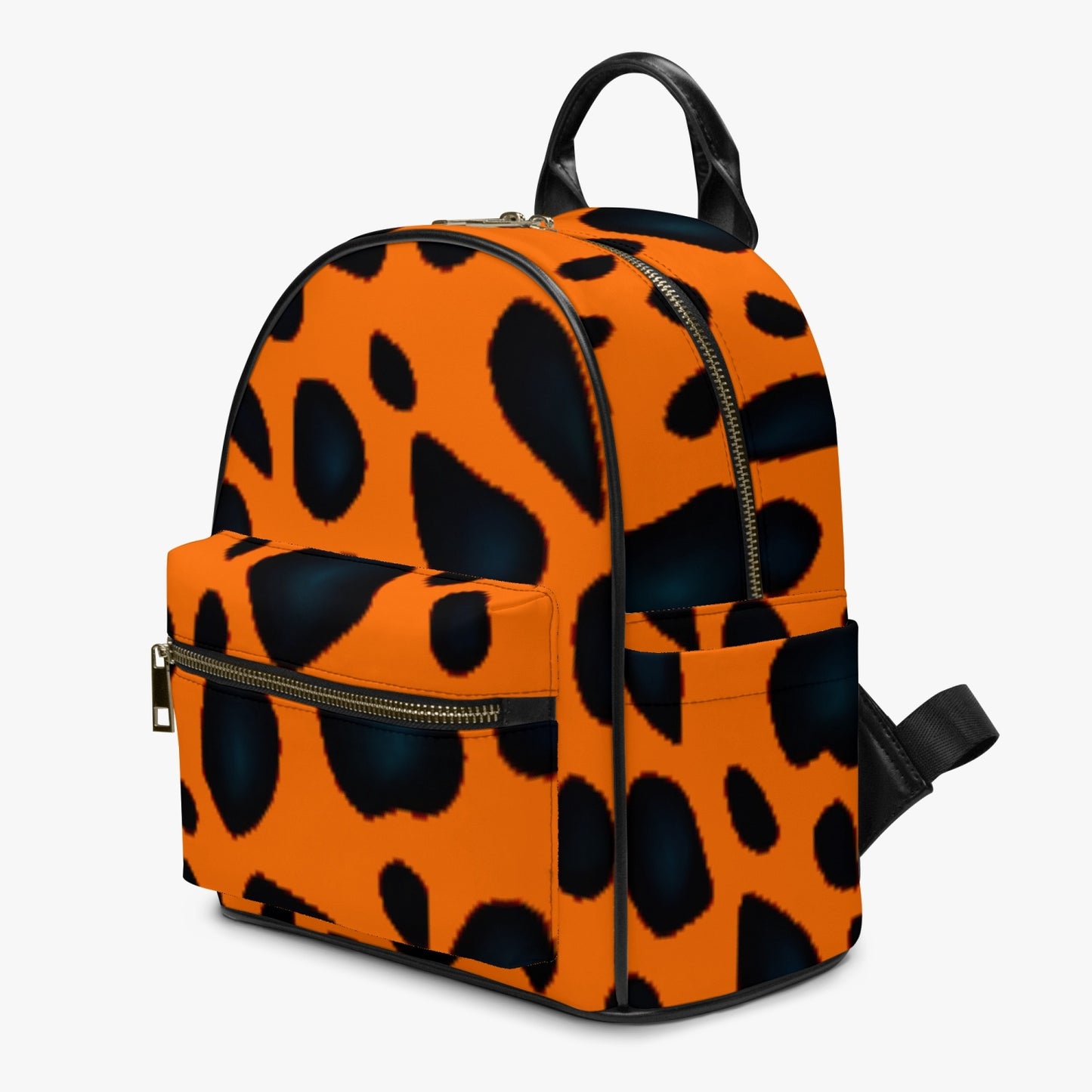 909. All Over Printed PU Backpack
