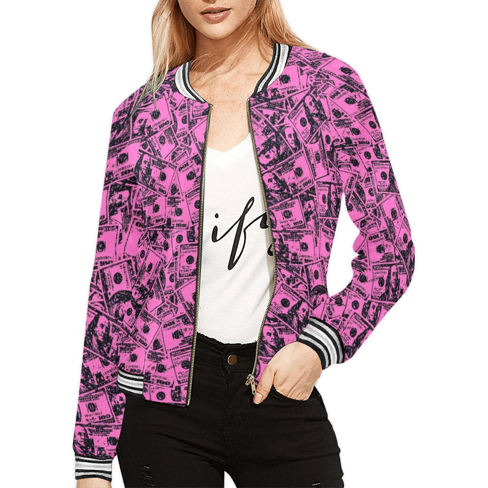 Kokorepublic Women's Horizontal Stripes Jacket (Model H21)