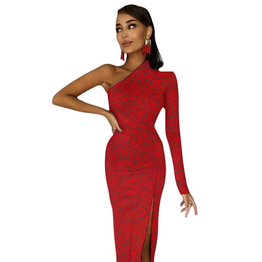 Kokorepublic Half Sleeve Slit Dress