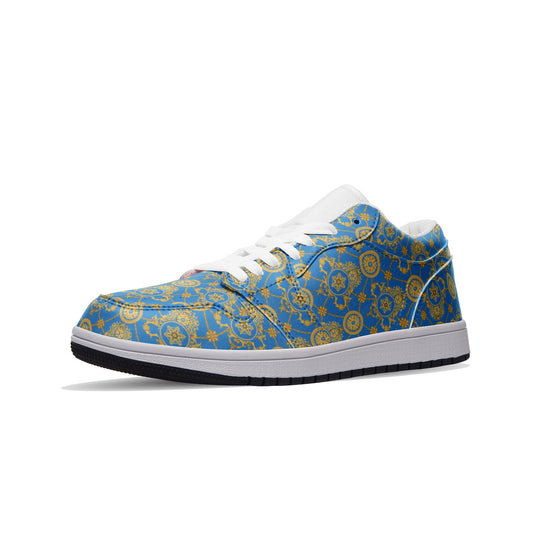 kokorepublic Unisex Low Top Leather Sneakers