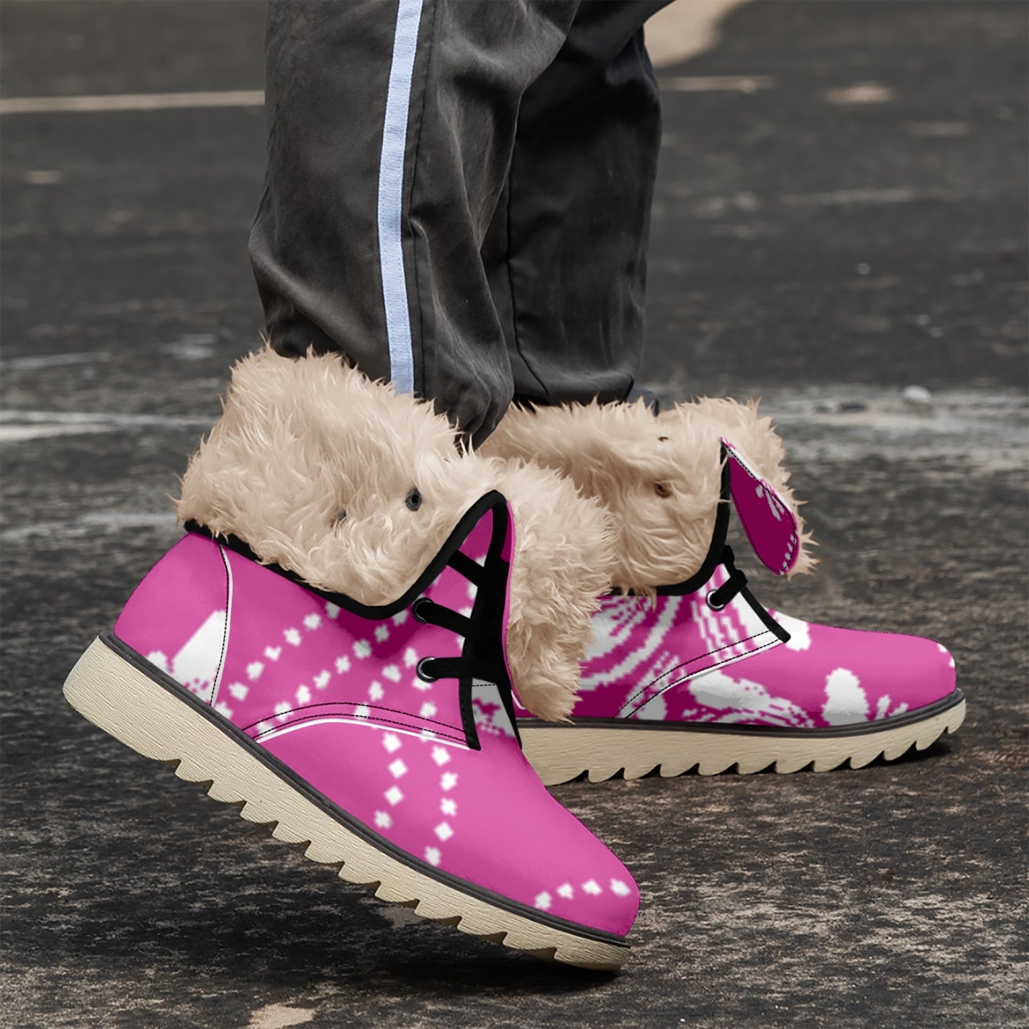 kokorepublic   477. Cotton-pad Fur Lining Boots