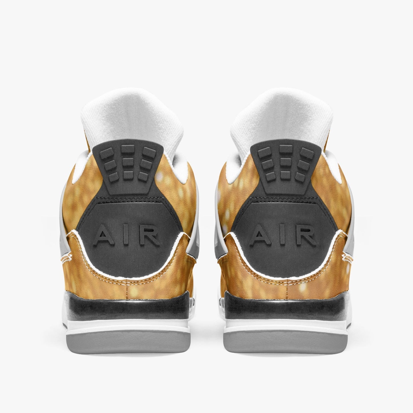 699. AJ4 Basketball Sneakers -Grey Sole