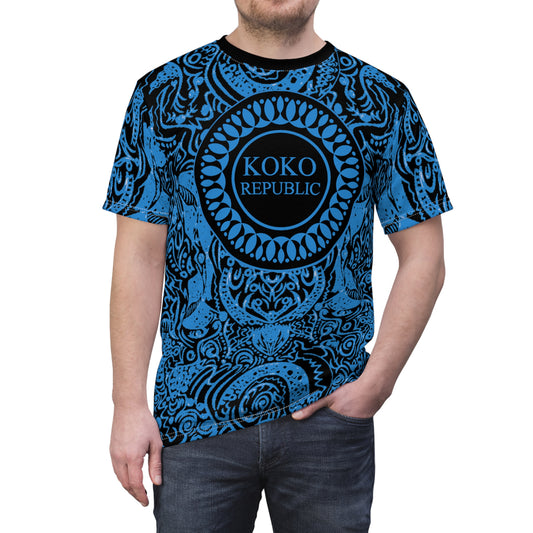 kokorepubiic Unisex Cut & Sew Tee (AOP)