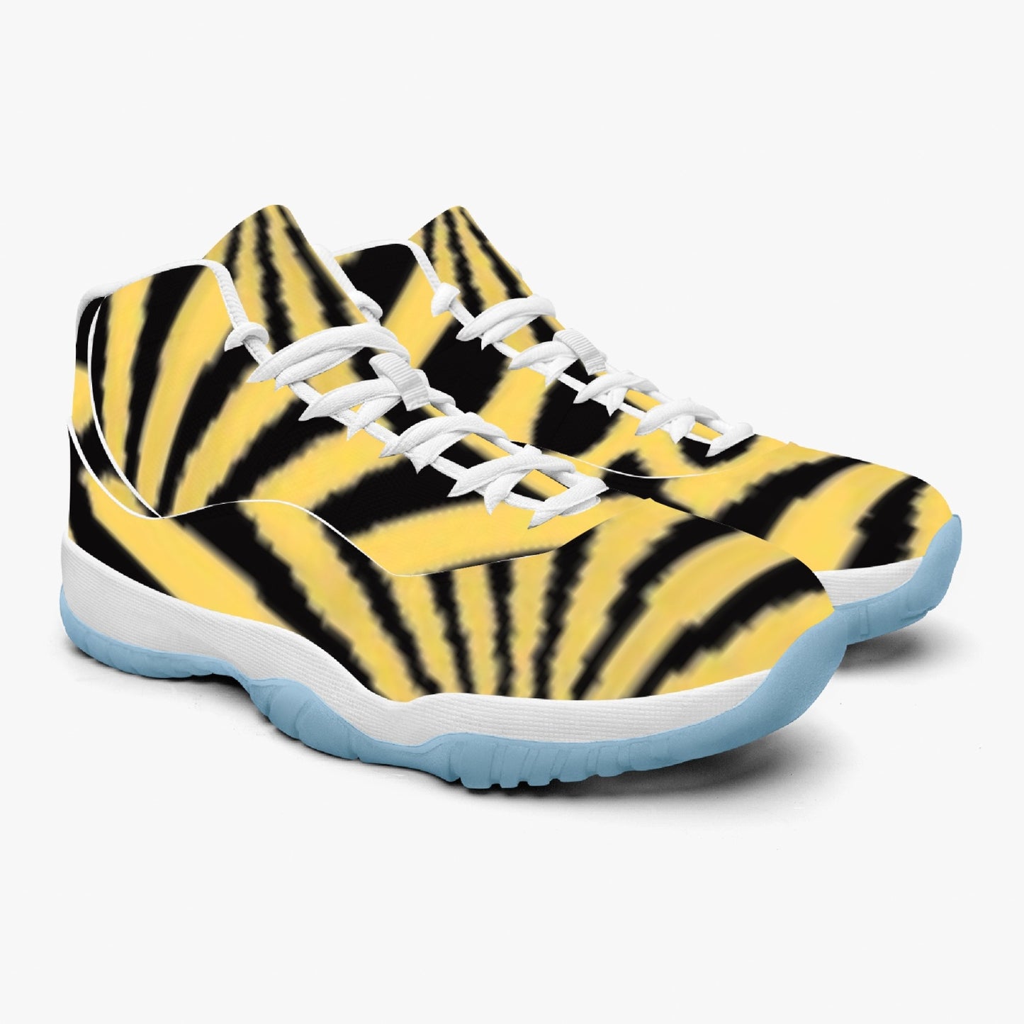 522.  AJ11 Basketball Sneakers -Blue Sole