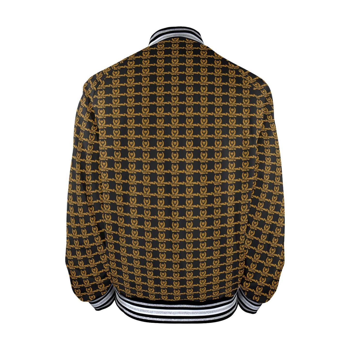 kokorepublic  New Men's Striped Trim Bomber Jacket
