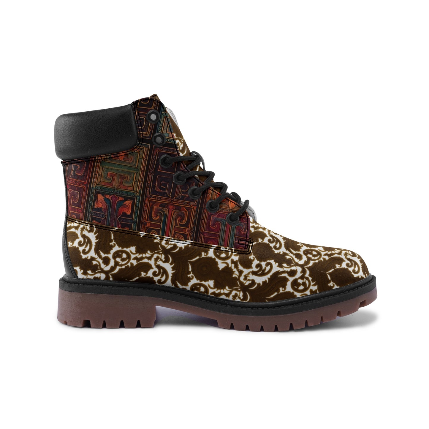 fullbreedboutique Premium Lightweight Microfiber Leather Chukka Boots