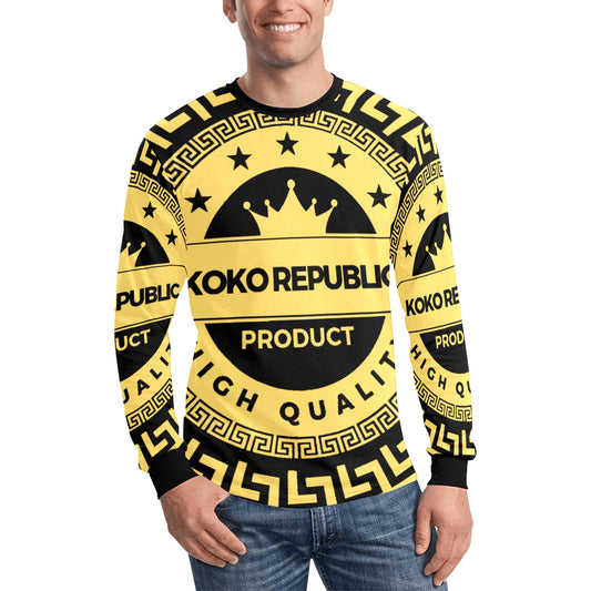 Kokorepublic Men's Long Sleeve T-shirt(ModelT51)