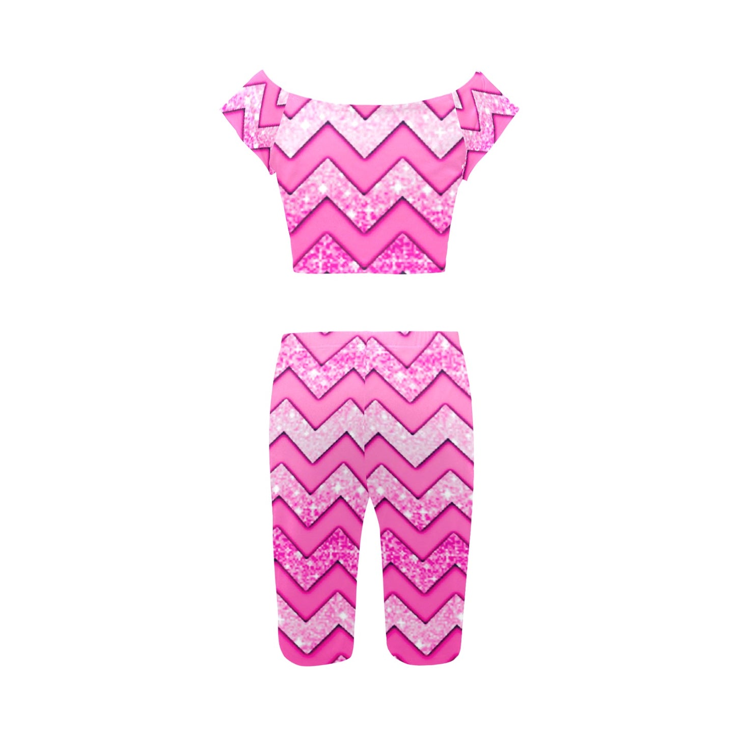 kokorepublic Women's Crop Top Yoga Set(Sets 06)