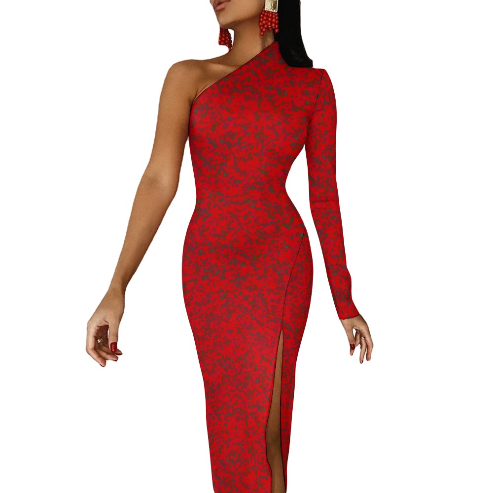 Kokorepublic Half Sleeve Slit Dress