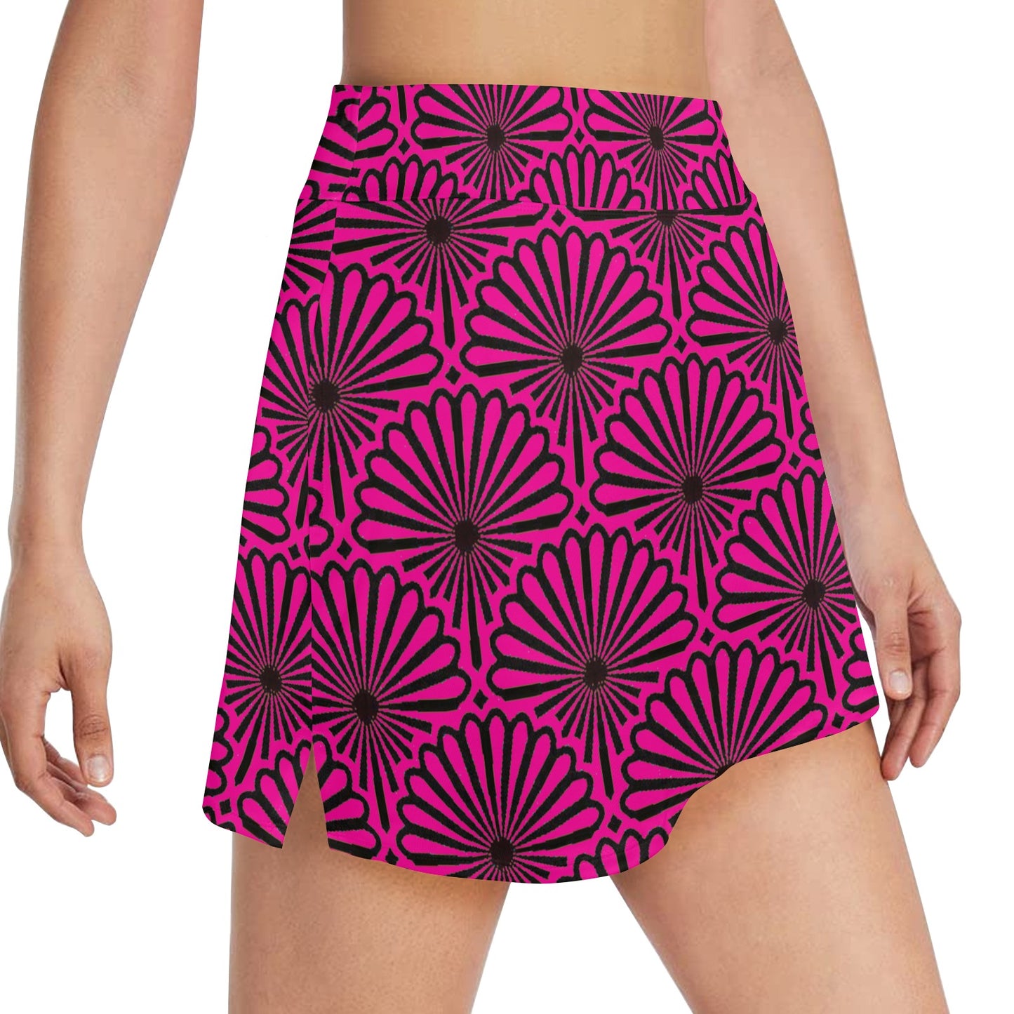 kokorepublic Women's Golf Skirt with Pocket (D64)