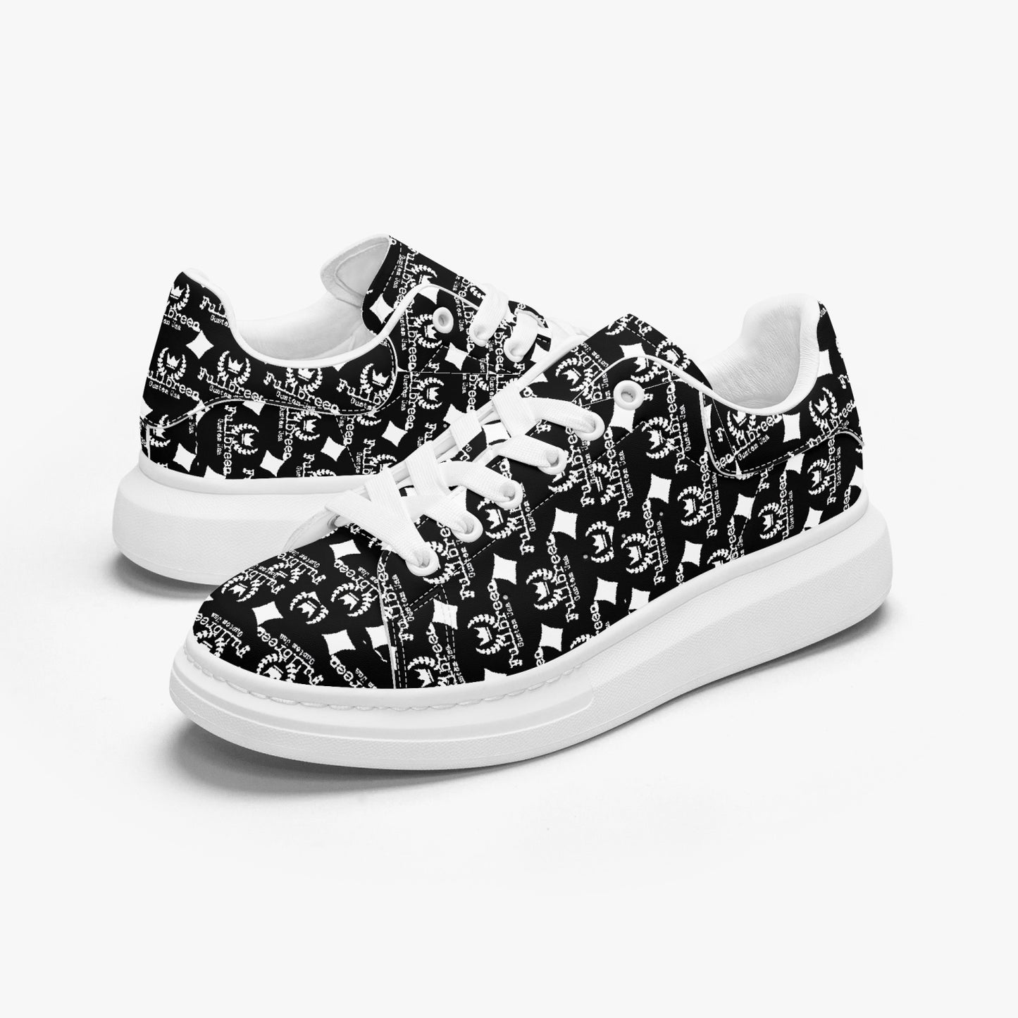 FullbreedCustom 978. Leather Oversized Sneakers - Tongue Printable