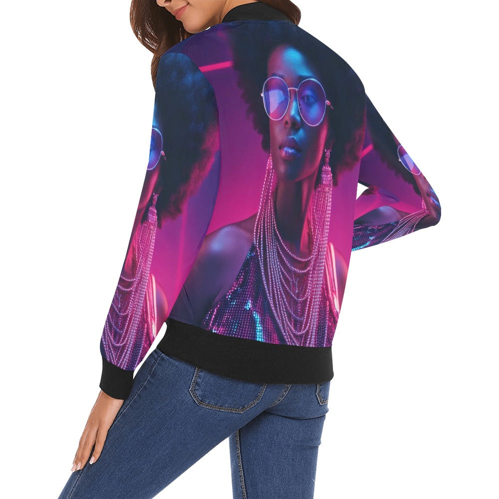 kokorepublic    Print Bomber Jacket for Women ( H19)