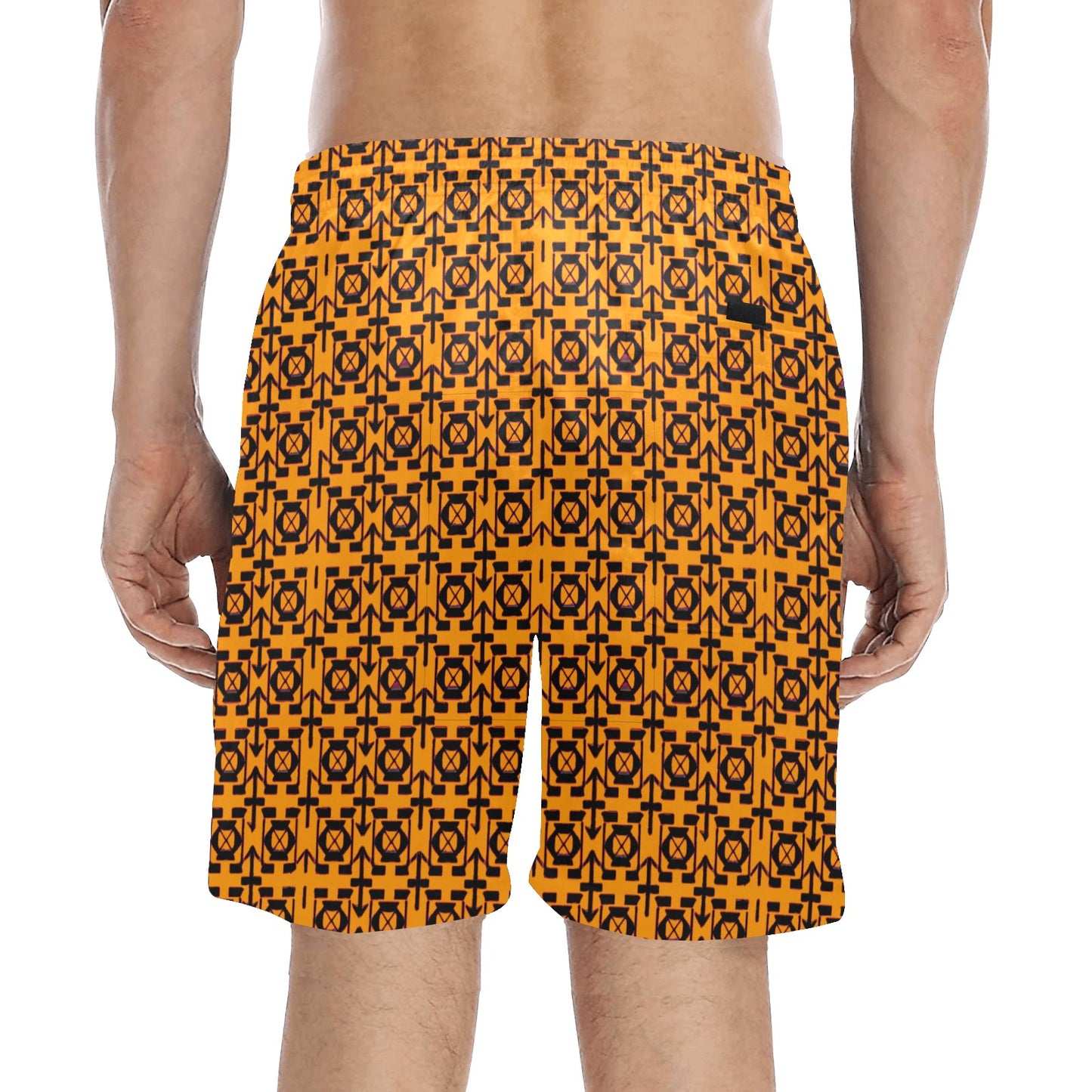 kokorepublic Men's Mid-Length Beach Shorts (L51)