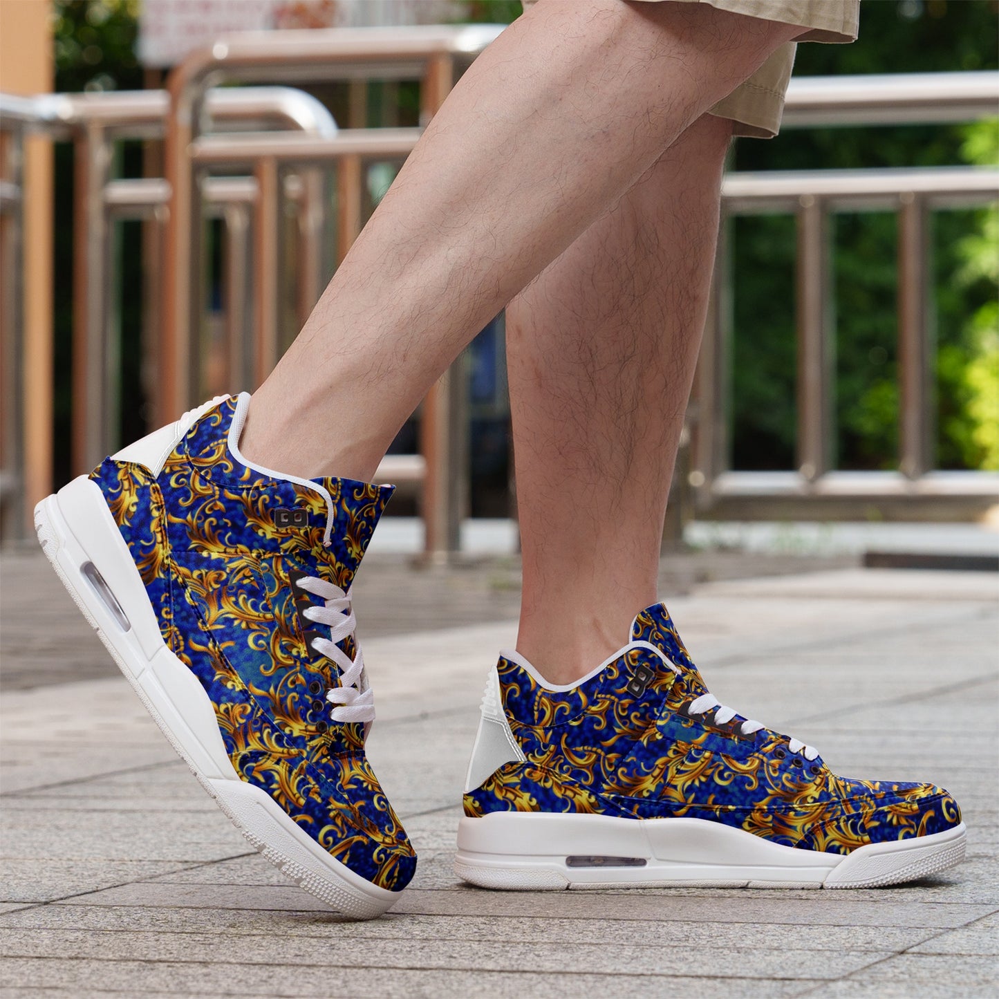 fullbreedcustom Unisex Non Slip Sneakers Lace Up Fashion Shoes
