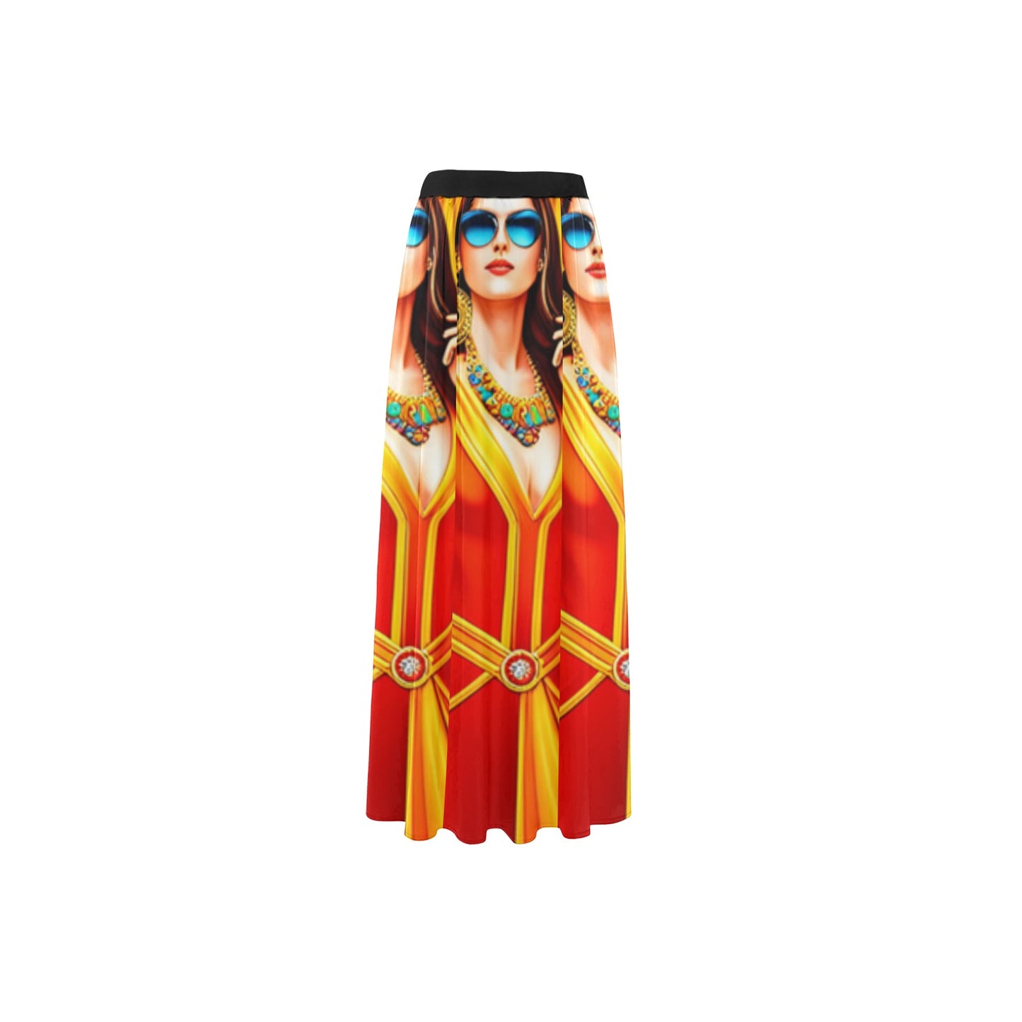 kokorepublic Women's High Slit Long Beach Dress (S40)