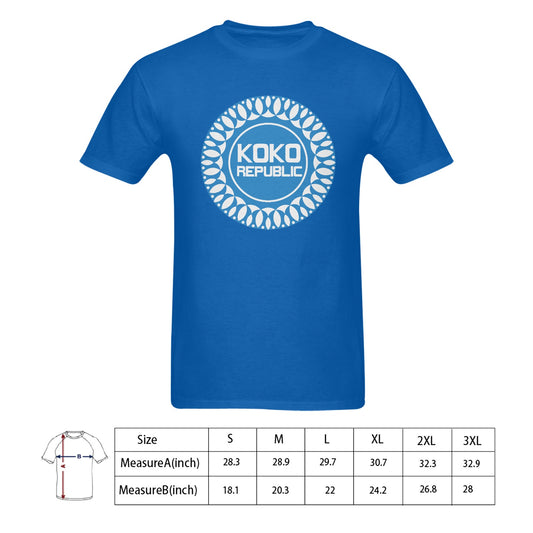 kokorepublic  Men's Gildan T-shirt 100% Cotton (USA Size) (Model T02)