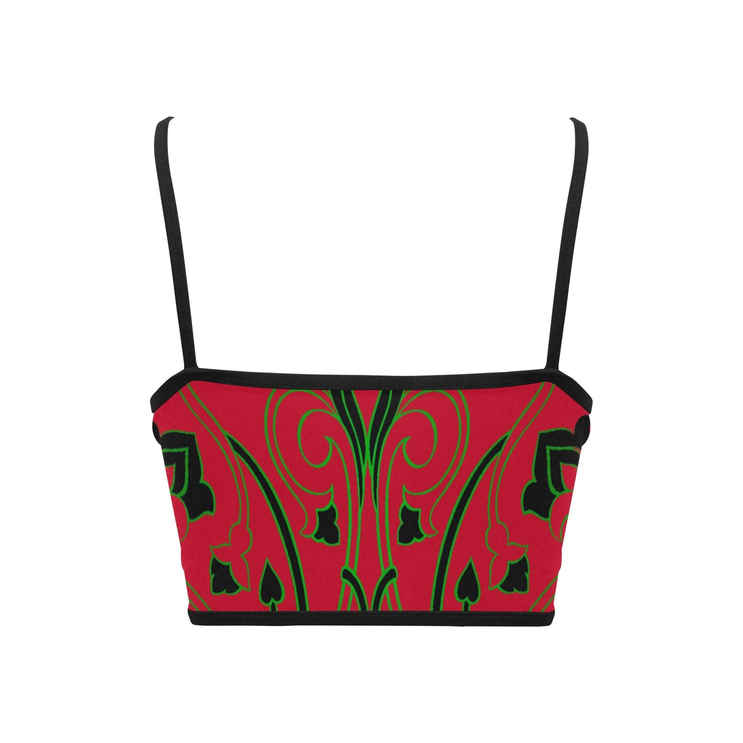 kokorepublic Women's Spaghetti Strap Crop Top (T67)
