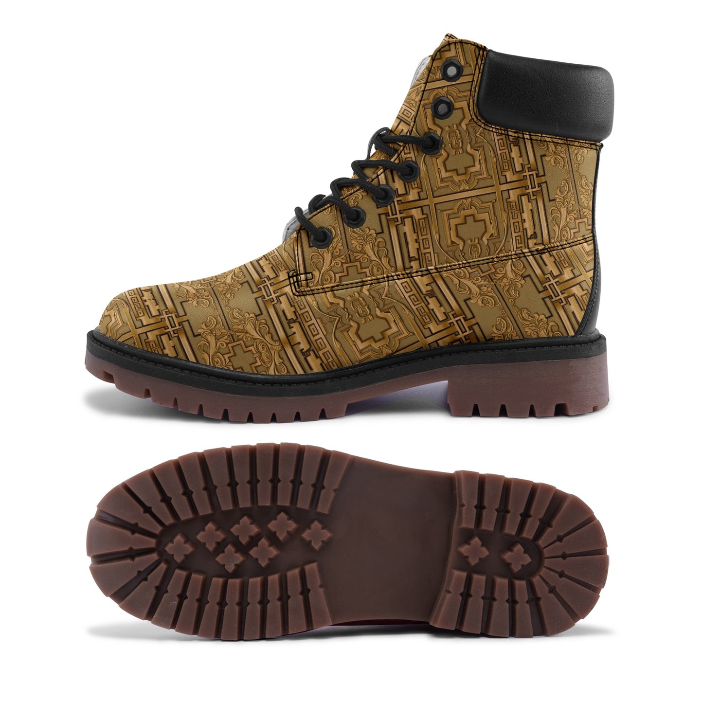 FullnreedCustom Premium Lightweight Microfiber Leather Chukka Boots