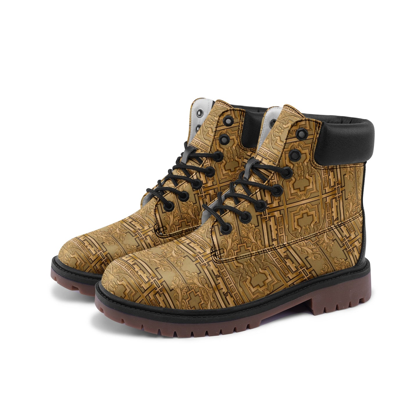 FullnreedCustom Premium Lightweight Microfiber Leather Chukka Boots