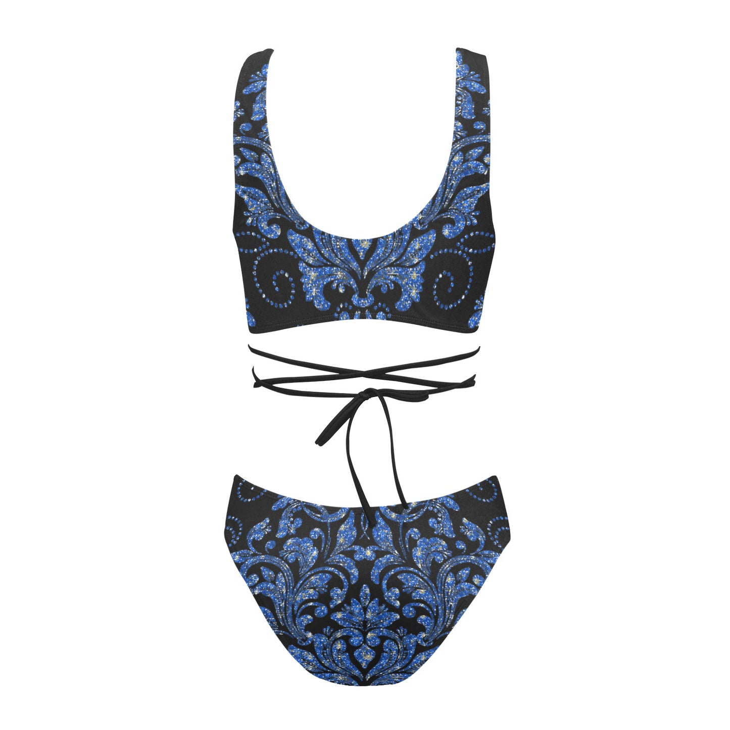 kokorepublic  Women's Cross String Bikini Set (S29)