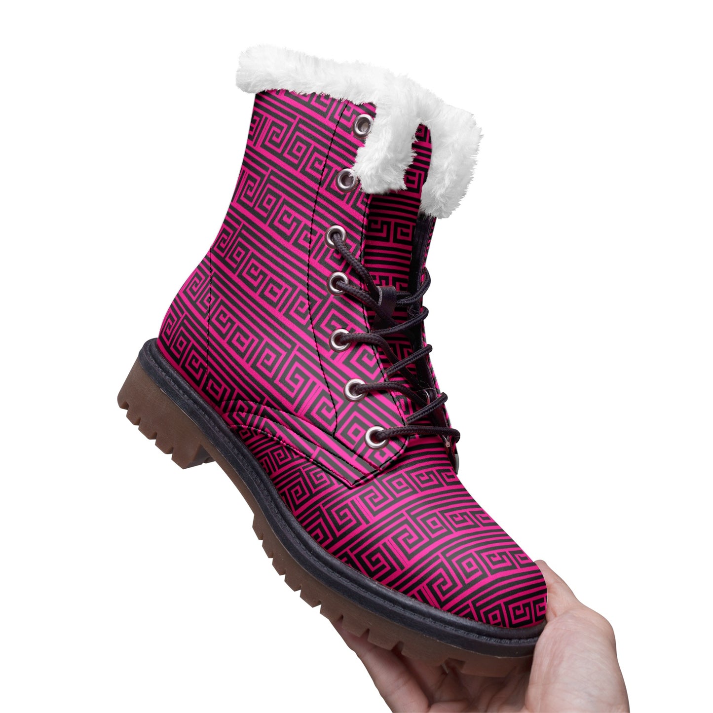 kokorepublic Unisex Lace Up Winter Boots Fashion Comfort Chukka Boots