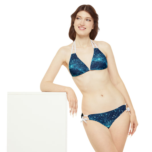 Strappy Bikini Set (AOP)