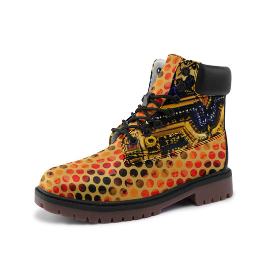 Kokorepublic Premium Lightweight Microfiber Leather Chukka Boots