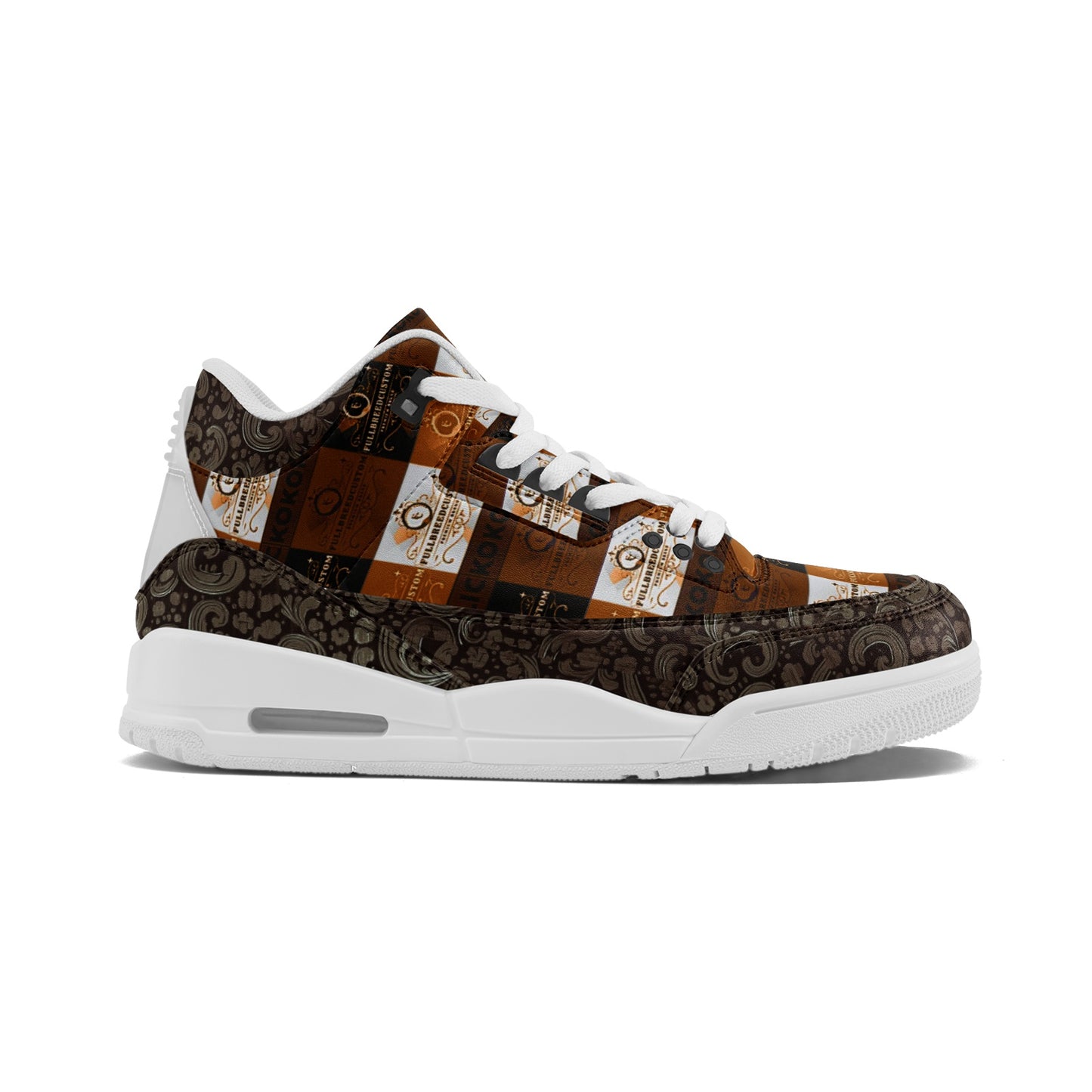 FullbreedCustom Unisex Non Slip Sneakers Lace Up Fashion Shoes