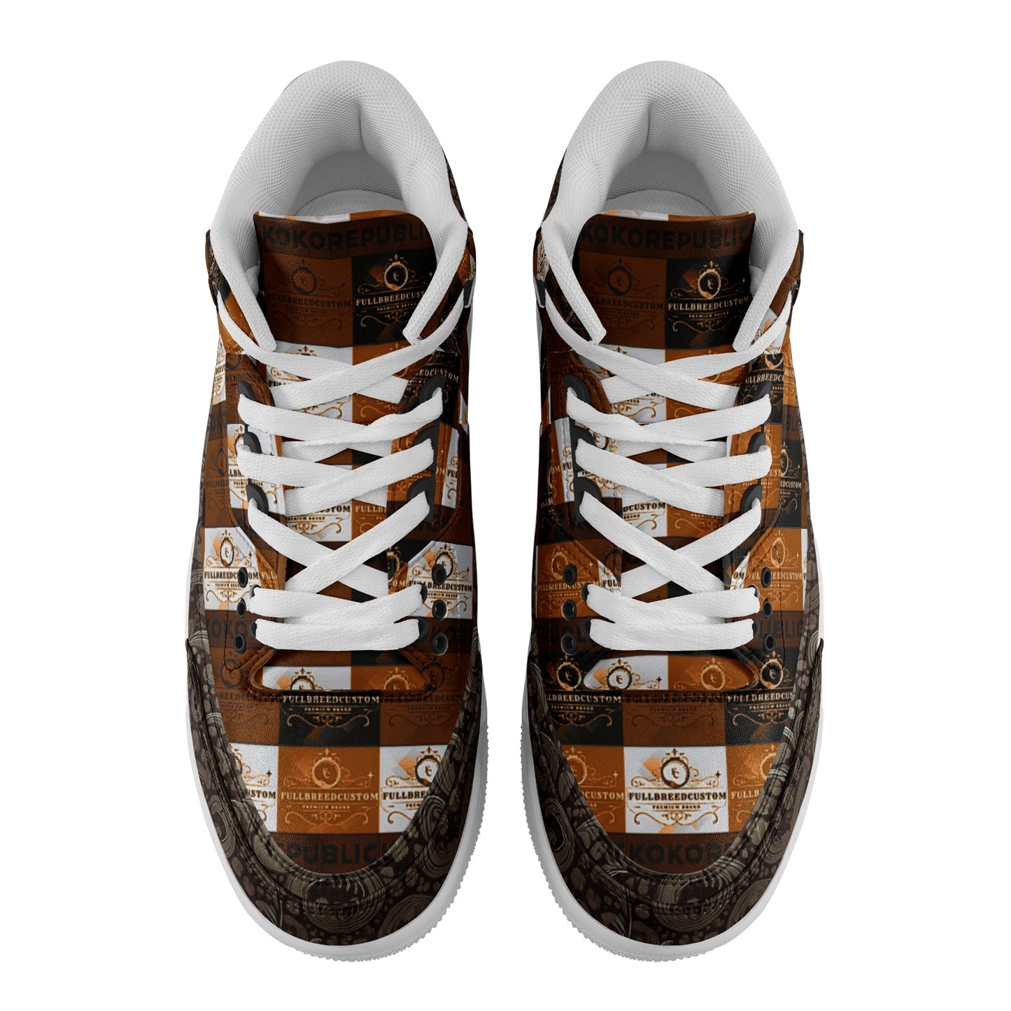 FullbreedCustom Unisex Non Slip Sneakers Lace Up Fashion Shoes