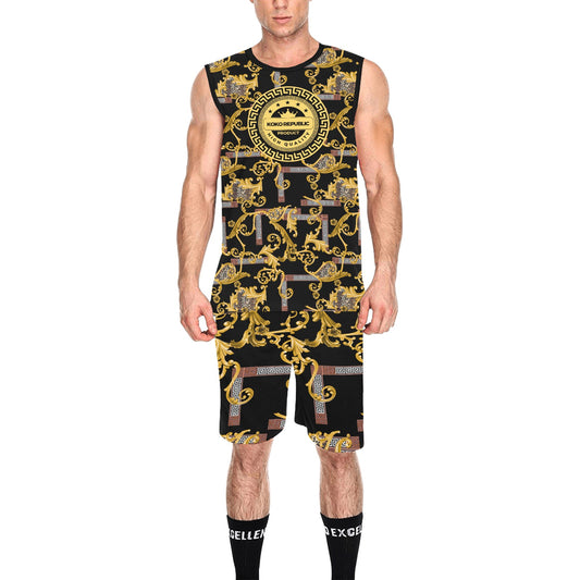 kokorepublic Men's Basketball Tracksuit
