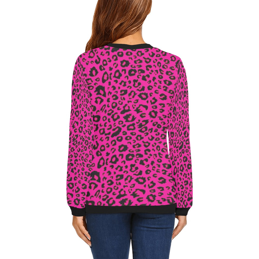 kokorepublic Women's All Over Print Sweatshirt (Model H18)