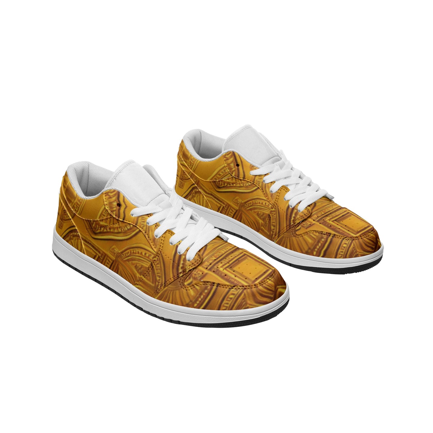 FullbreedCustom  Unisex Low Top Leather Sneakers