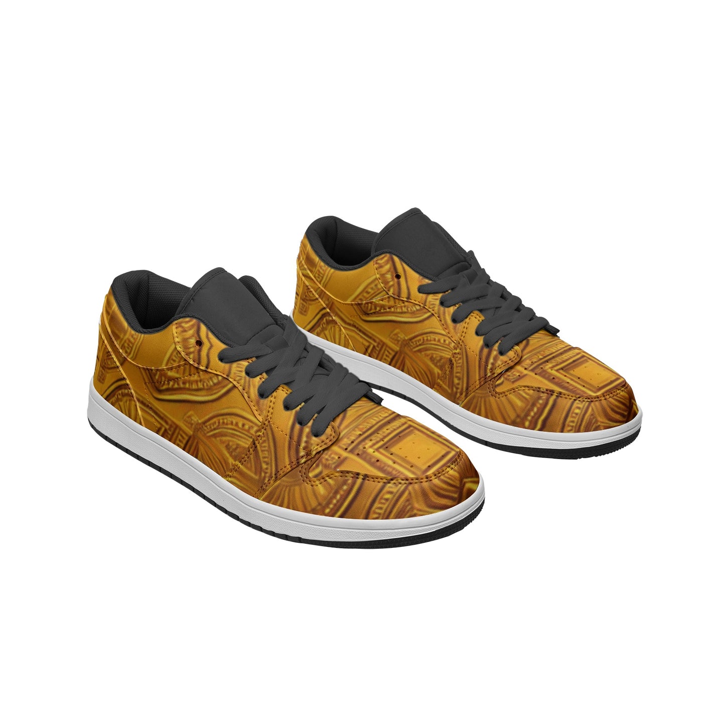 FullbreedCustom  Unisex Low Top Leather Sneakers