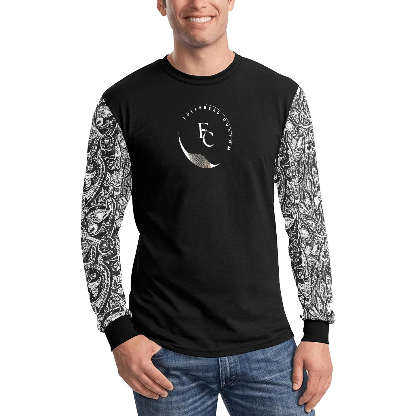 fULLBREEDCUSTOM Men's Long Sleeve T-shirt(ModelT51)