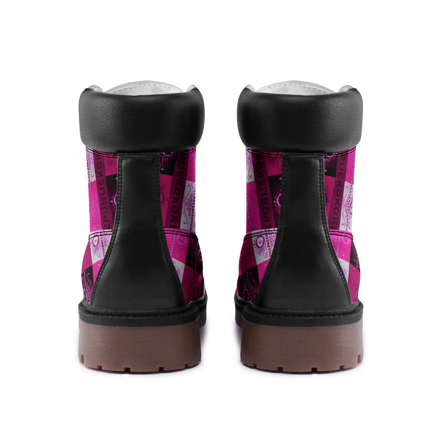 Premium Lightweight Microfiber Leather Chukka Boots