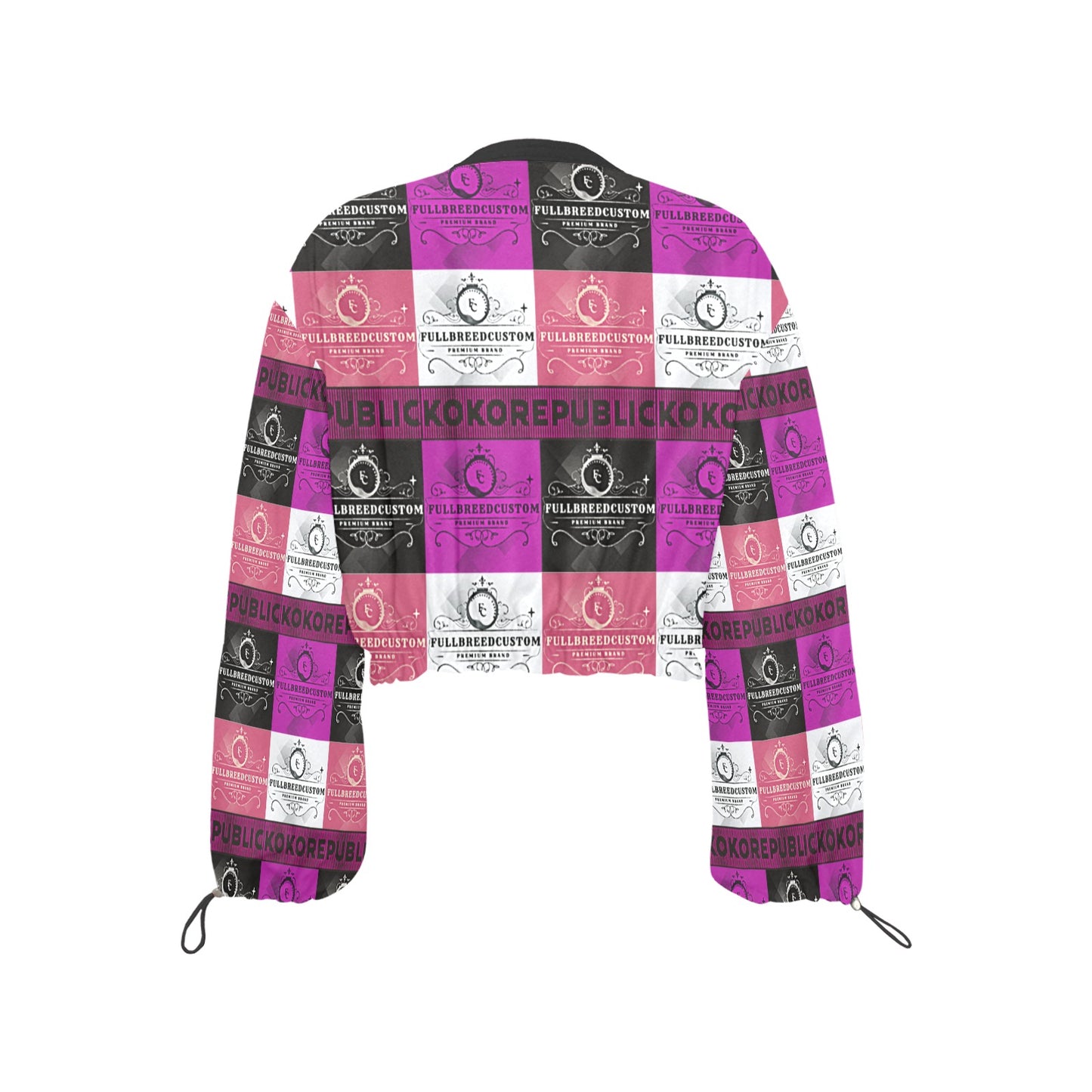 kokorepublicboutique   Women's Chiffon Cropped Jacket (Model H30)