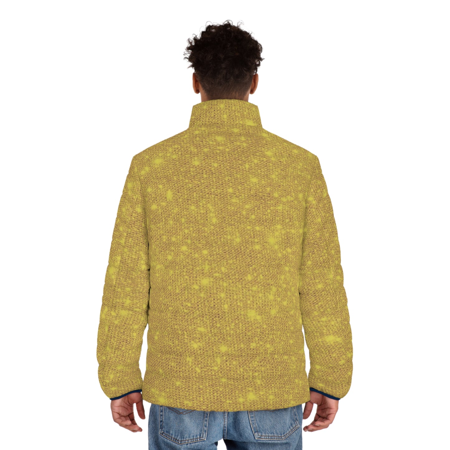 Kokorepublic Men's Puffer Jacket (AOP)