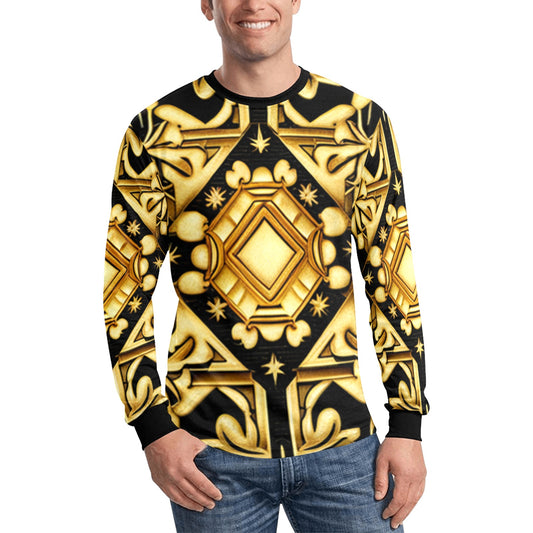 Kokorepublic Men's Long Sleeve T-shirt(ModelT51)