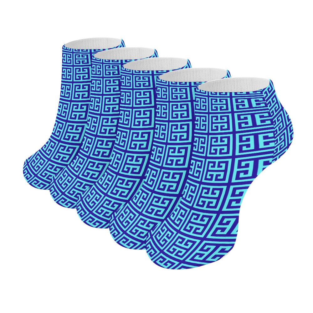 kokorepublic Comfortable Pattern Socks (5 Pairs Of The Same Picture)