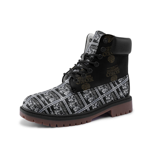 Kokorepublic Premium Lightweight Microfiber Leather Chukka Boots