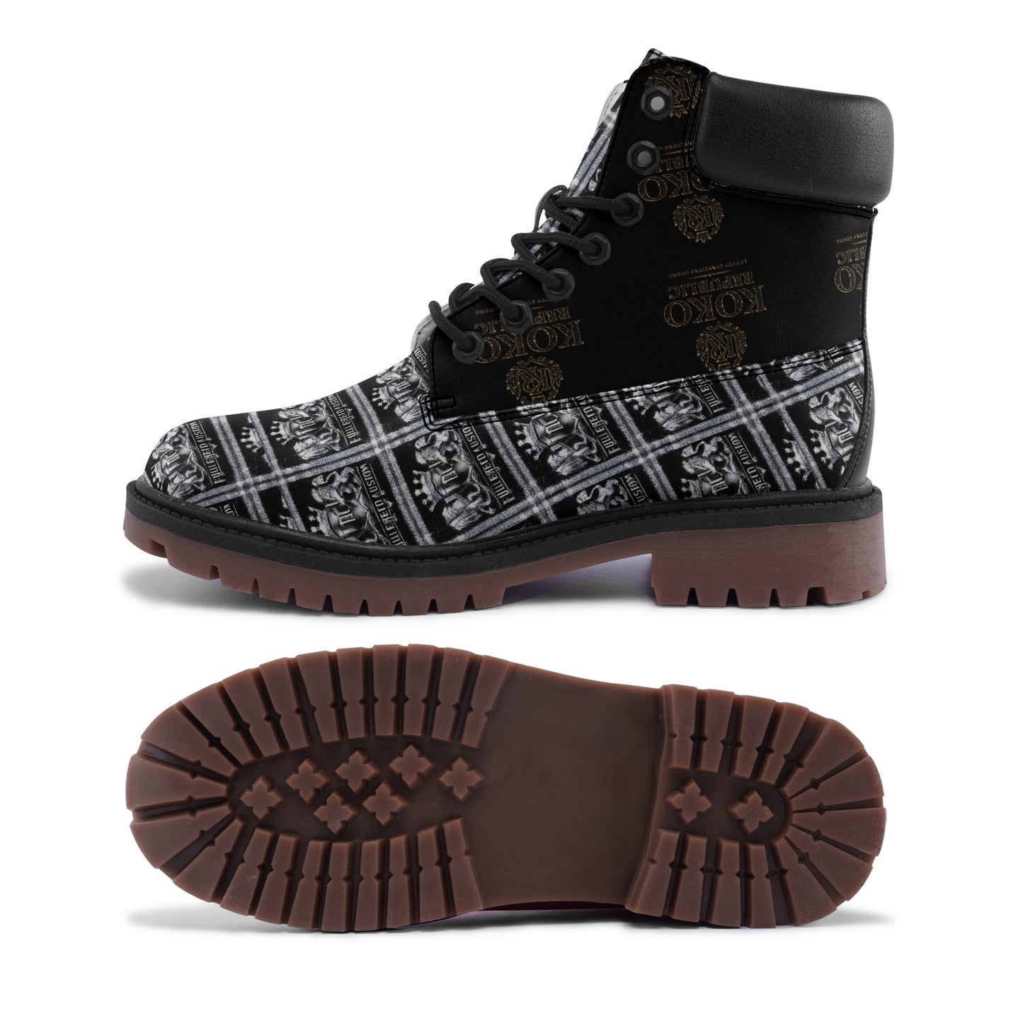 Kokorepublic Premium Lightweight Microfiber Leather Chukka Boots