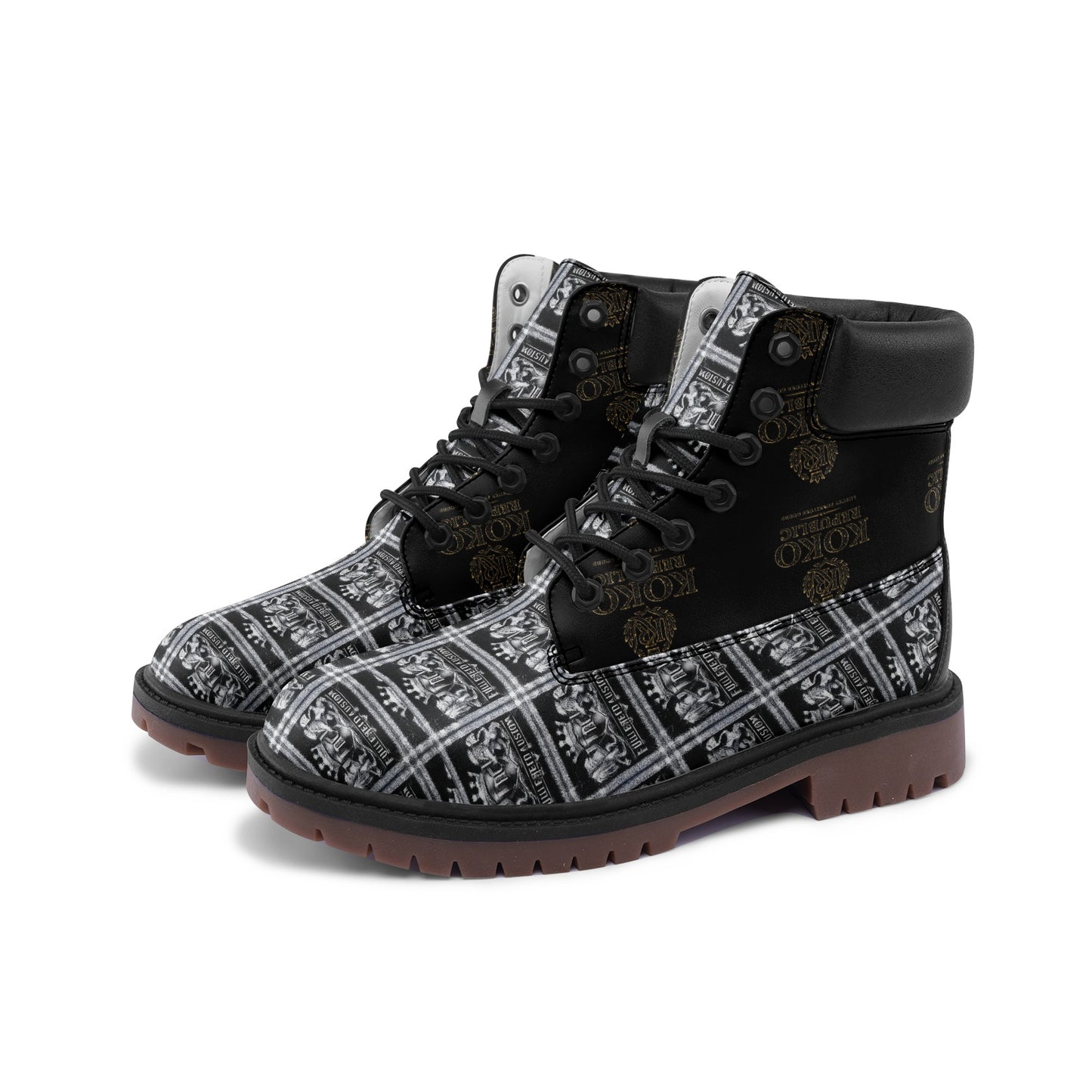 Kokorepublic Premium Lightweight Microfiber Leather Chukka Boots