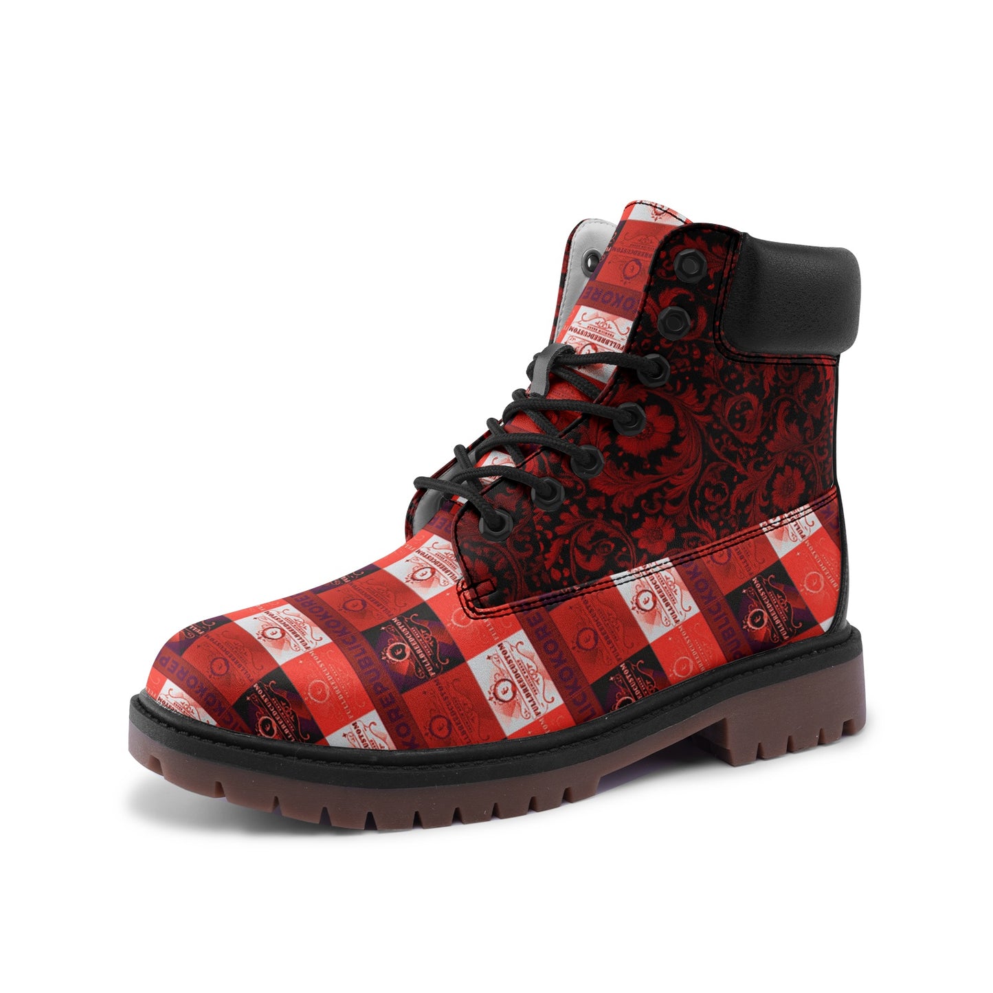 fullbreedcustom Premium Lightweight Microfiber Leather Chukka Boots