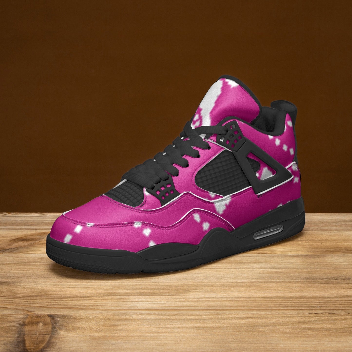 698. AJ4 Basketball Sneakers -Black Sole
