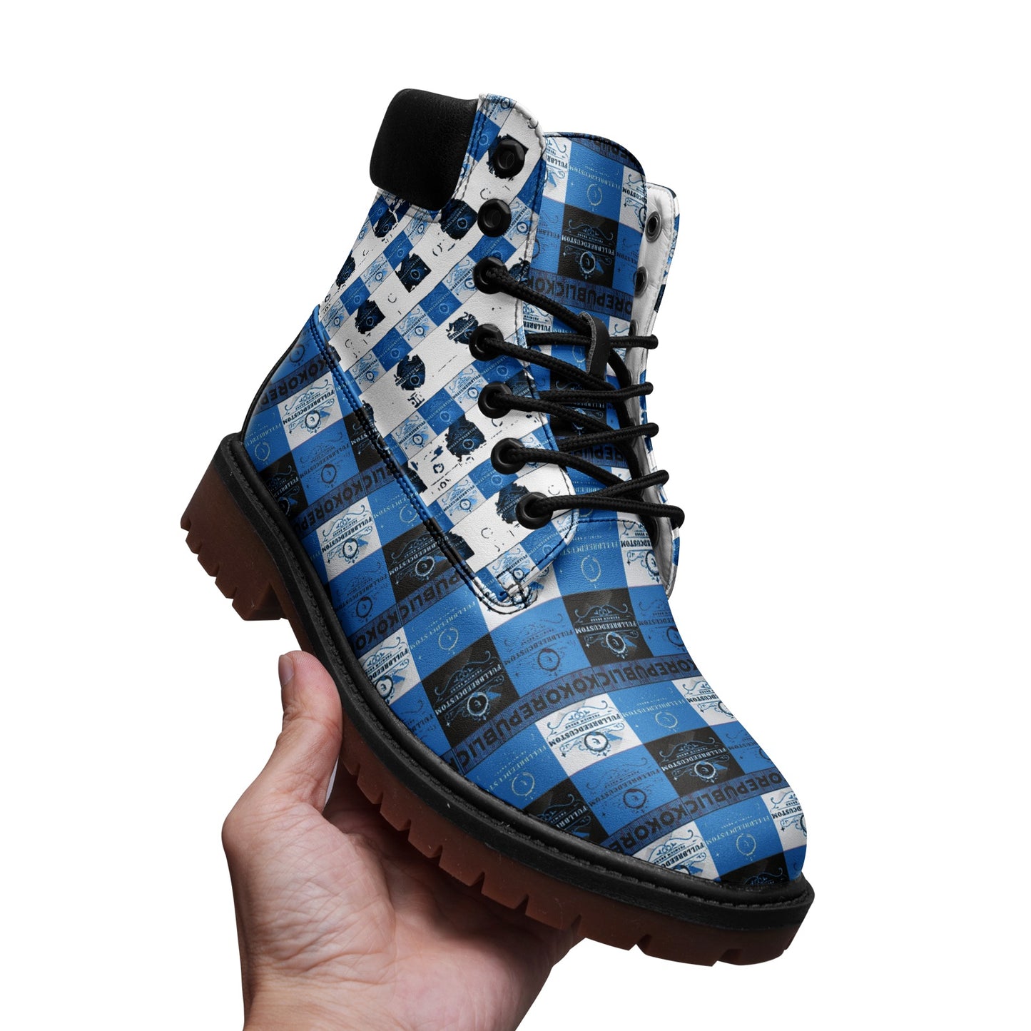 Premium Lightweight Microfiber Leather Chukka Boots