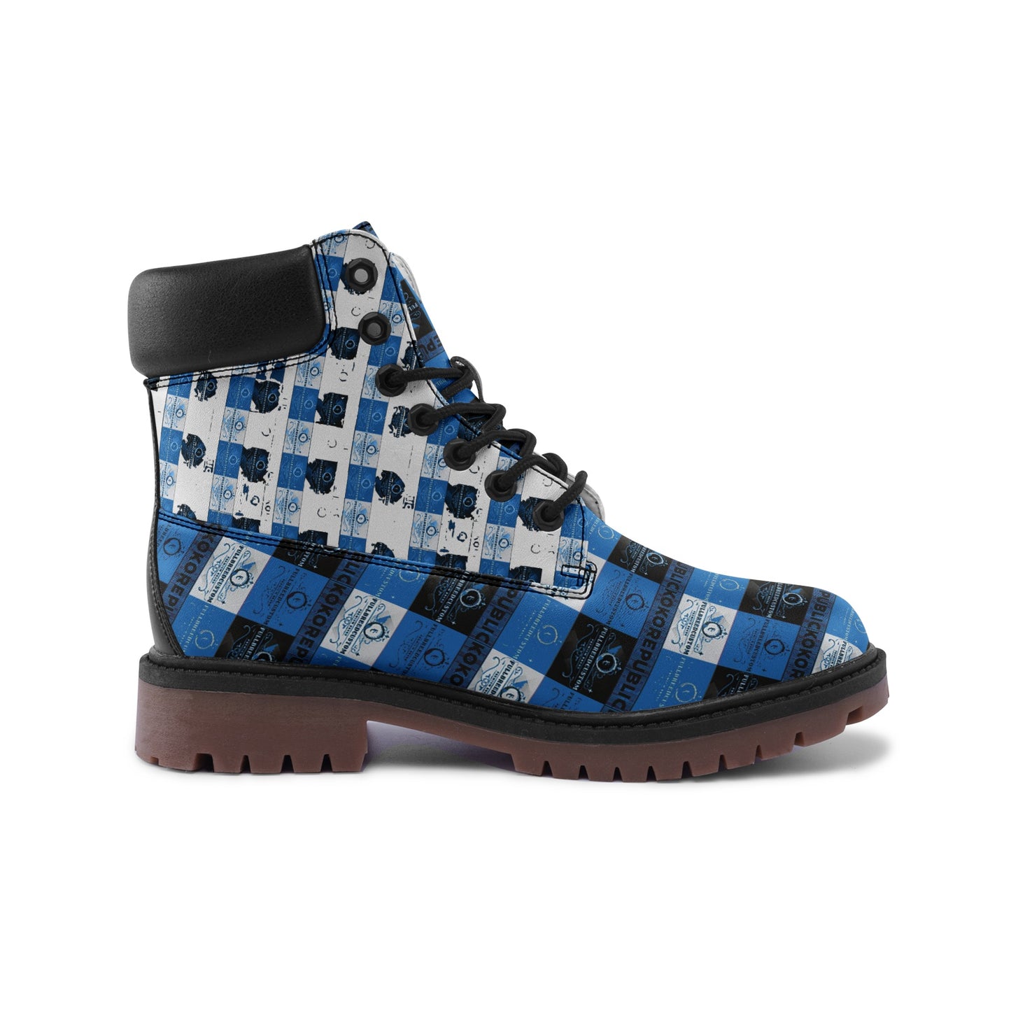 Premium Lightweight Microfiber Leather Chukka Boots