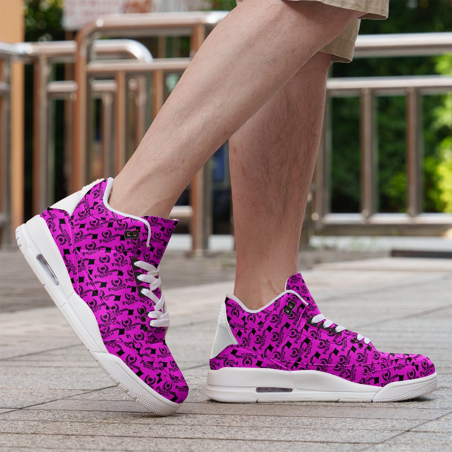Unisex Non Slip Sneakers Lace Up Fashion Shoes